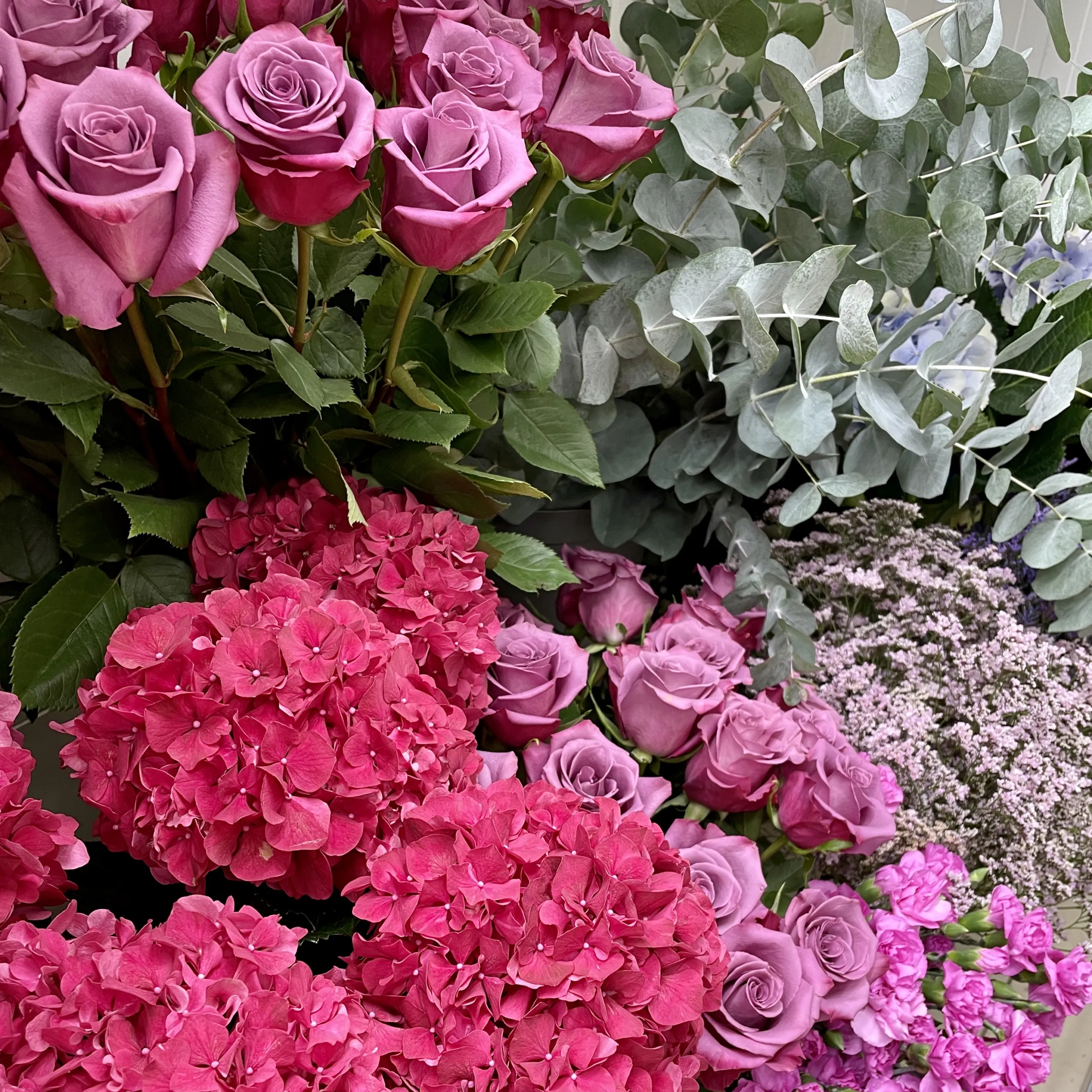 A florist's fantasy bouquet in dark tones - Image 5