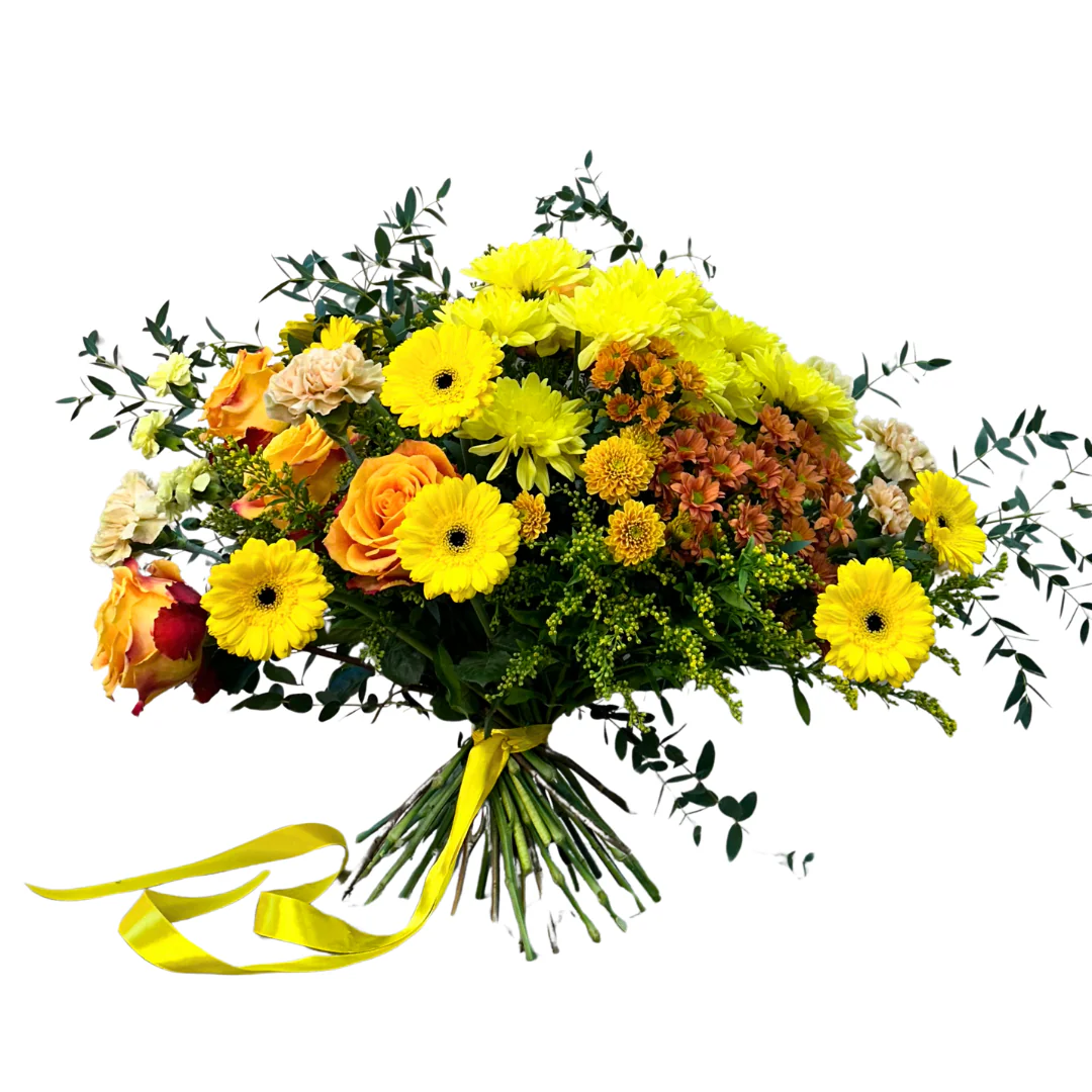 Kollastes toonides floristi fantaasiakimp - Image 2